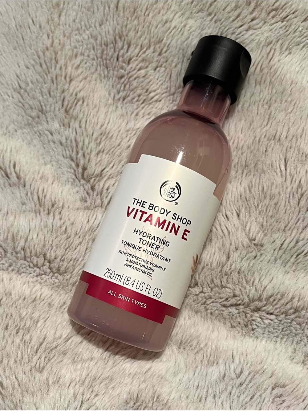 THE BODY SHOP VITAMIN E HYDRATING TONER ALCOHOL FREE 8.4fl.oz FULL SIZE NEW